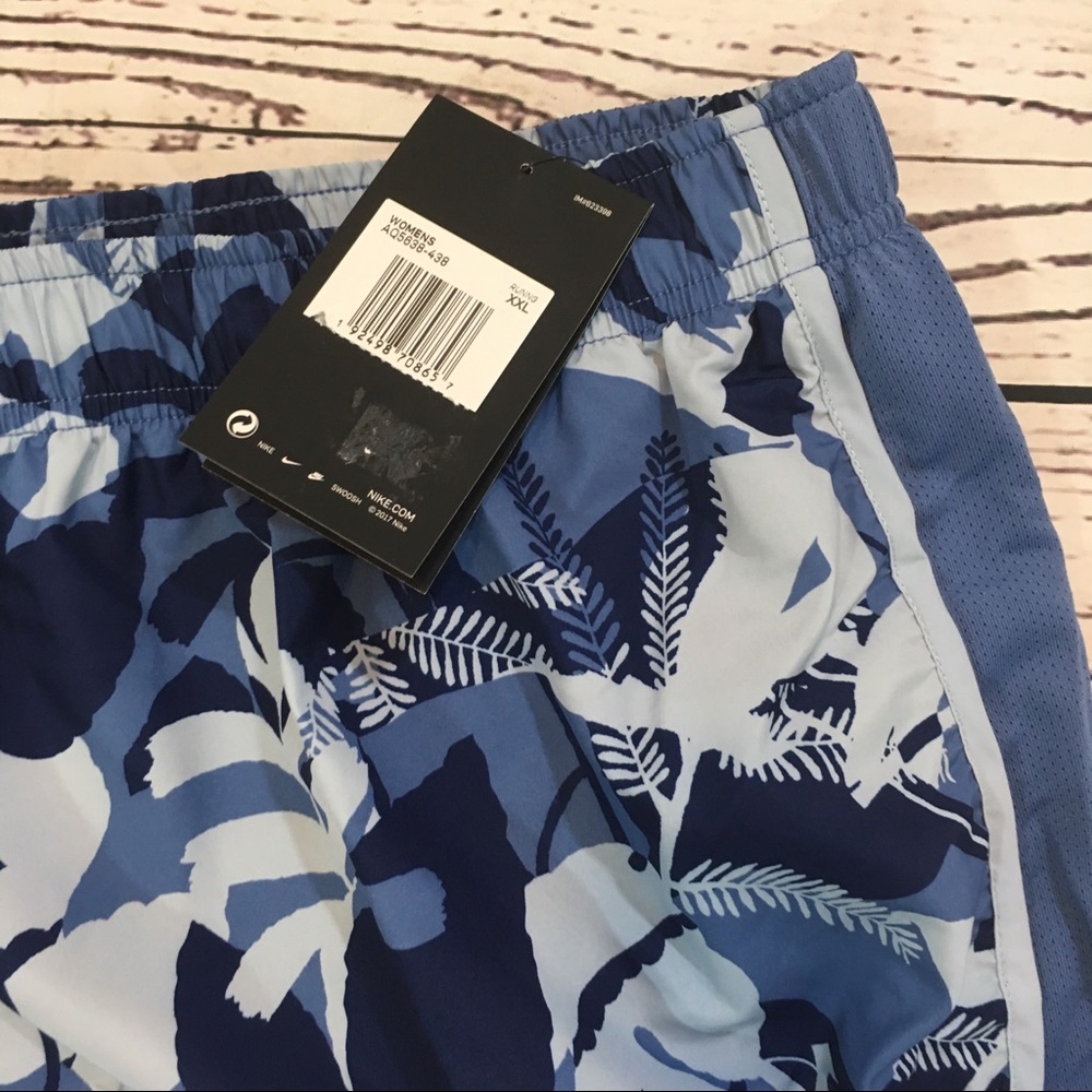Nike tempo floral camo running shorts NWT. - Picture 5 of 7